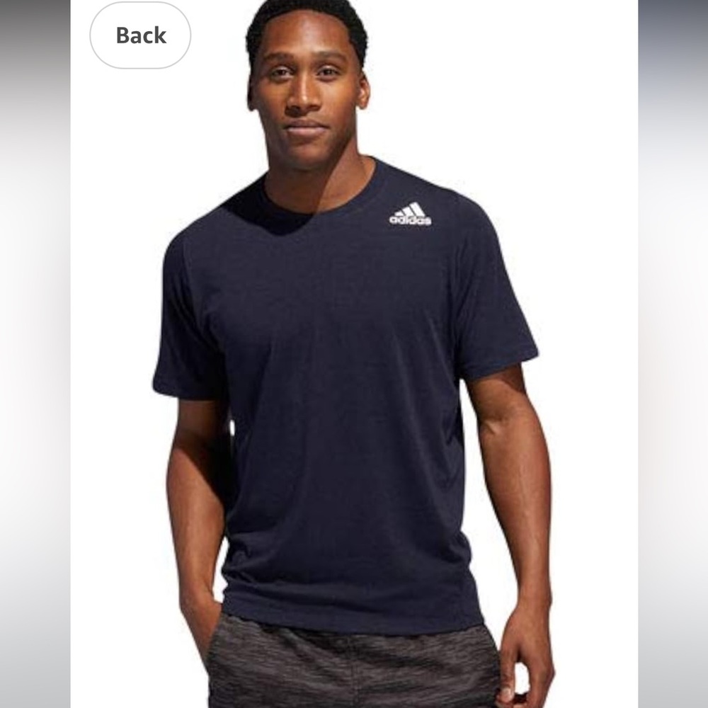 adidas Men's FreeLift Tee- Medium-‎ Black